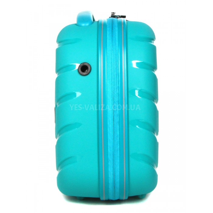 Кейс(ручна поклажа) BC поліпропілен бірюза 36х32х17/16л/1.1кг/Snowball, фото 5