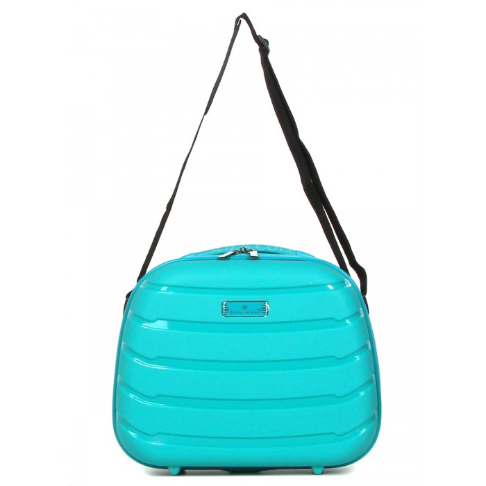 Кейс(ручная кладь) BC полипропилен бирюза 36х32х17/16л/1.1кг/Snowball, фото 10