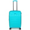 Валіза середня M поліпропілен бірюза 67х45х26+5/83л/4кг/Snowball 61303, фото 11