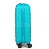 Валіза ручна поклажа Sполіпропілен бірюза 55х37х20см/36л/2.8кг/Snowbal, фото 15