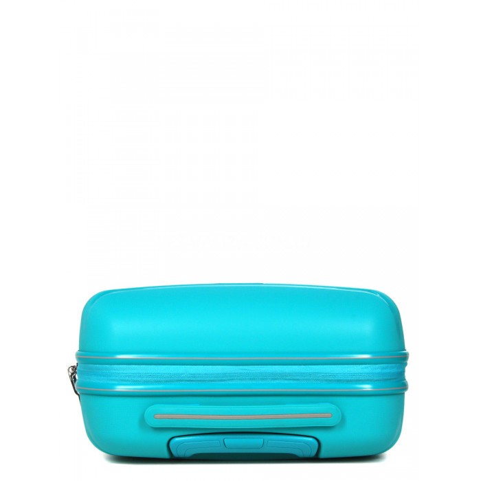 Валіза ручна поклажа Sполіпропілен бірюза 55х37х20см/36л/2.8кг/Snowbal, фото 6