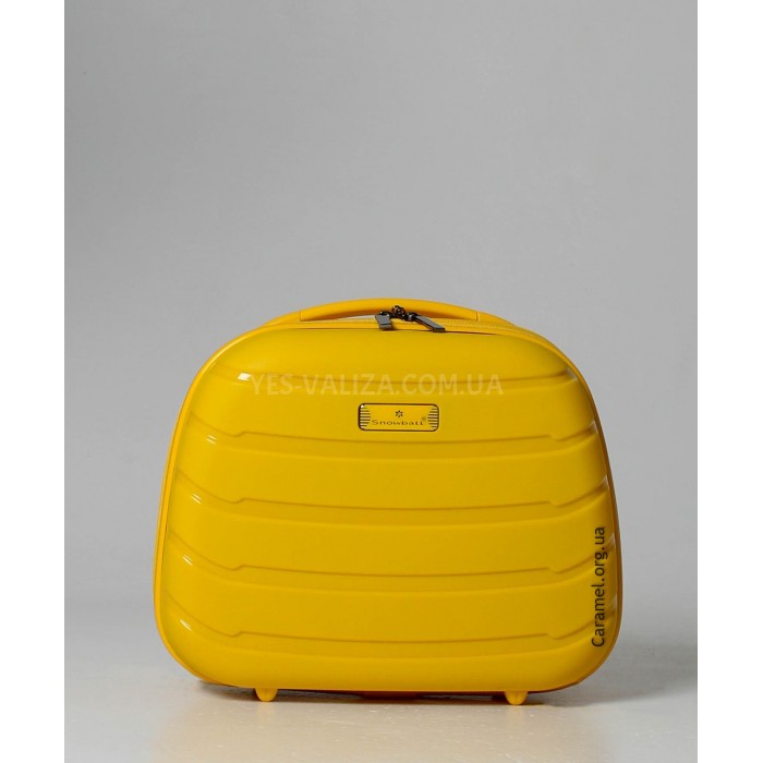 Кейс(ручная кладь) BC полипропилен жёлтый 36х32х17/16л/1.1кг/Snowball, фото 2