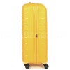 Валіза велика L поліпропілен жовта 77х52х31+5/128л/5кг/Snowball 61303, фото 15