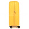 Валіза середня M поліпропілен жовта 67х45х26+5/83л/4кг/Snowball 61303, фото 16