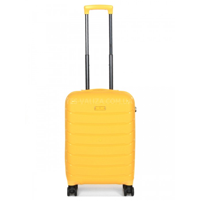 Валіза ручна поклажа S поліпропілен жовта 55х37х20см/36л/2.8кг/Snowbal, фото 1