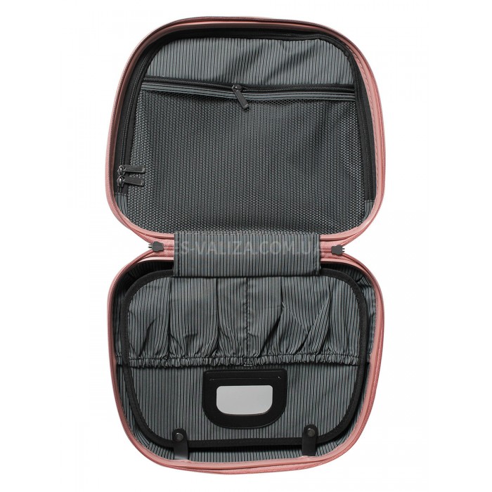 Кейс(ручна поклажа) BC поліпропілен пудра 36х32х17/16л/1.1кг/Snowball, фото 4