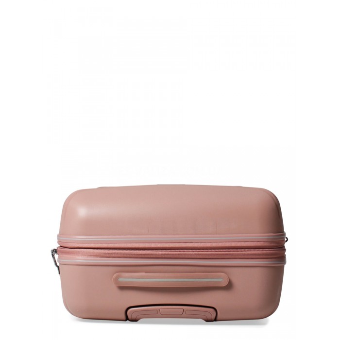 Чемодан средний M полипропилен пудра 67х45х26+5/83л/4кг/Snowball 61303, фото 7