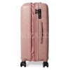 Чемодан средний M полипропилен пудра 67х45х26+5/83л/4кг/Snowball 61303, фото 15