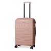 Чемодан средний M полипропилен пудра 67х45х26+5/83л/4кг/Snowball 61303, фото 10