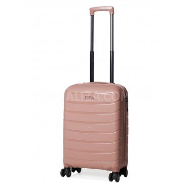 Чемодан ручная кладь S полипропилен пудра 55х37х20см/36л/2.8кг/Snowbal