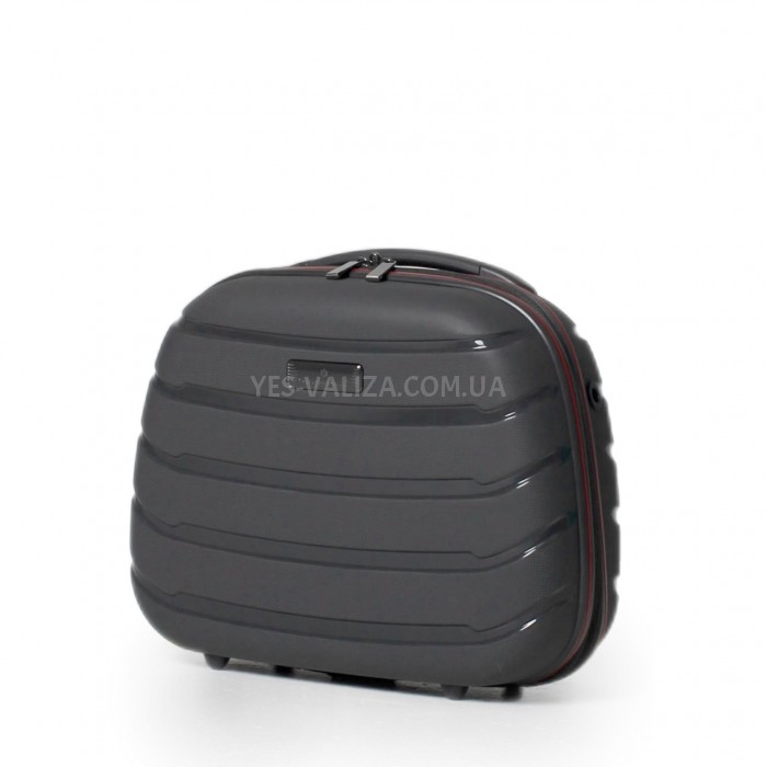 Кейс(ручна поклажа) BC поліпропілен сірий 36х32х17/16л/1.1кг/Snowball, фото 1