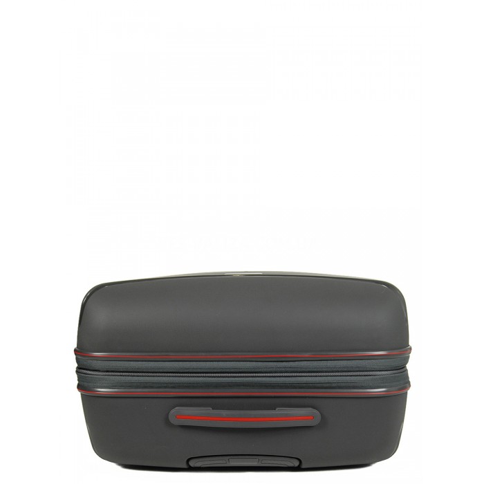 Валіза велика L поліпропілен сіра 77х52х31+5см/128л/5кг/Snowball 61303, фото 5