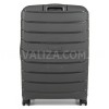 Валіза велика L поліпропілен сіра 77х52х31+5см/128л/5кг/Snowball 61303, фото 12