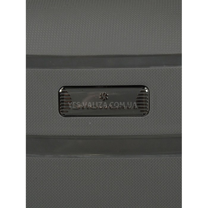 Валіза велика L поліпропілен сіра 77х52х31+5см/128л/5кг/Snowball 61303, фото 7