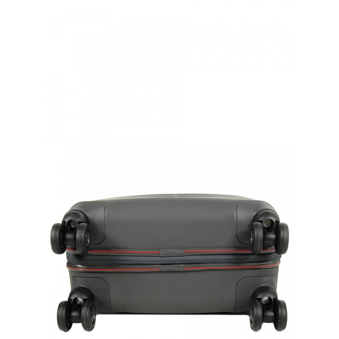 Чемодан ручная кладь S полипропилен серый 55х37х20см/36л/2.8кг/Snowbal, фото 7