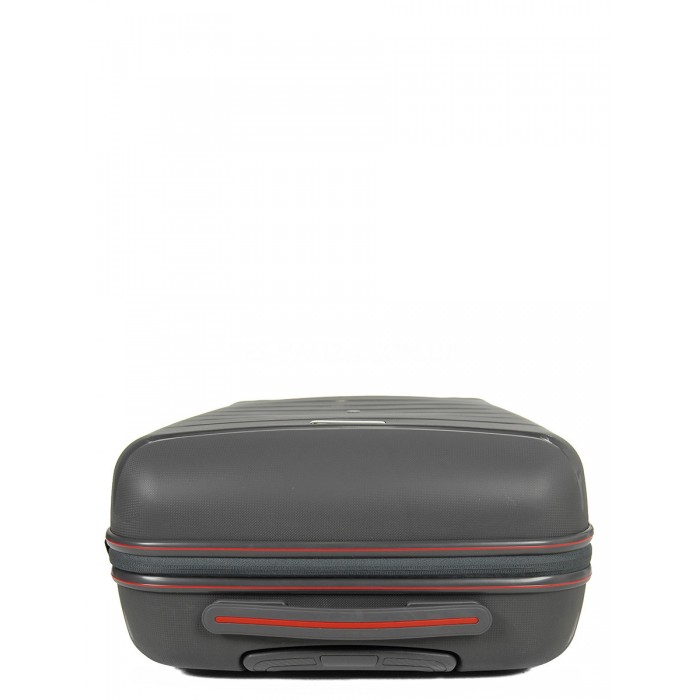 Валіза ручна поклажа S поліпропілен сіра 55х37х20см/36л/2.8кг/Snowball, фото 6