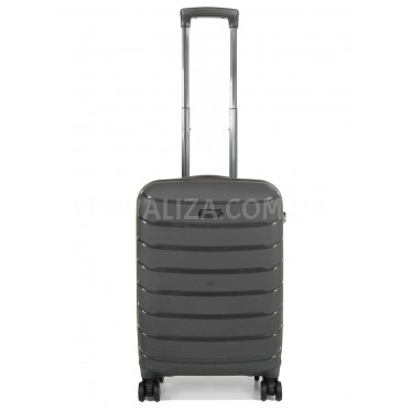 Валіза ручна поклажа S поліпропілен сіра 55х37х20см/36л/2.8кг/Snowball