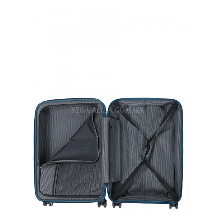 Валіза середня M поліпропілен мароко 67х45х26+5/83л/4кг/Snowball 61303, фото 9