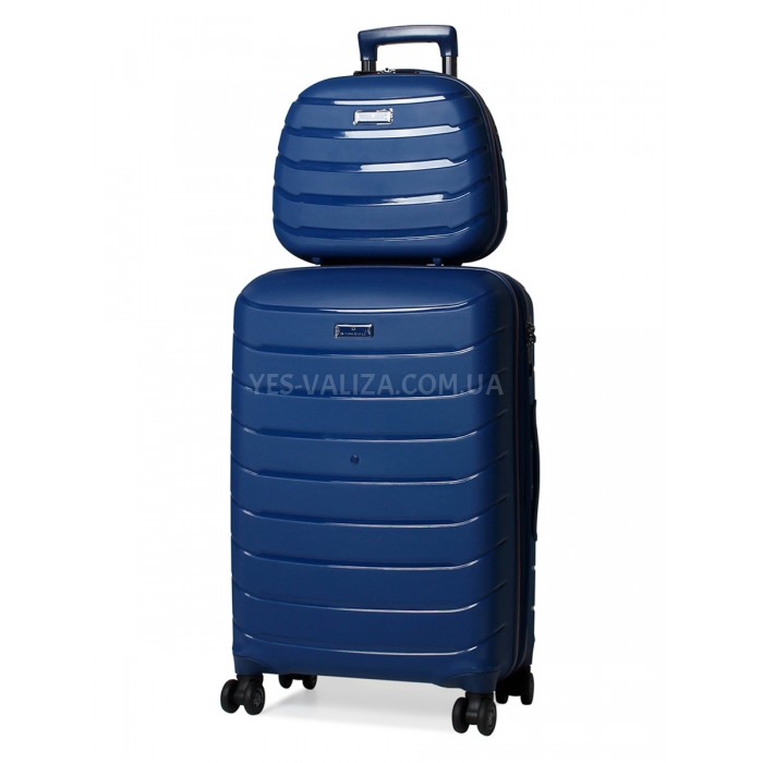 Кейс(ручная кладь) BC полипропилен синий 36х32х17/16л/1.1кг/Snowball, фото 6