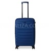 Валіза середня M поліпропілен синя 67х45х26+5/83л/4кг/Snowball 61303, фото 12