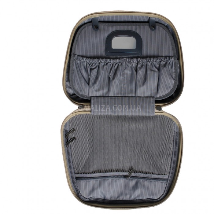 Кейс(ручна поклажа) BC поліпропілен беж. 36х32х17/16л/1.1кг/Snowball, фото 7