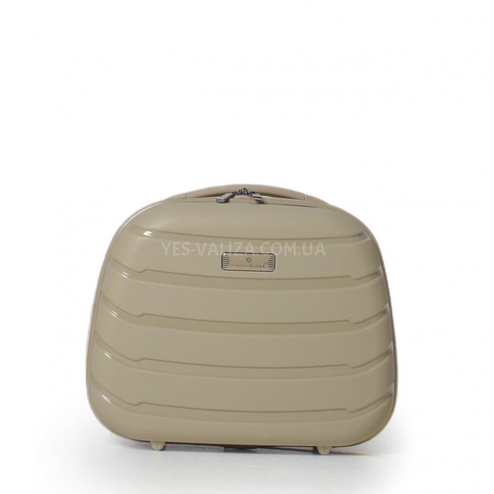 Кейс(ручная кладь) BC полипропилен беж. 36х32х17/16л/1.1кг/Snowball, фото 2