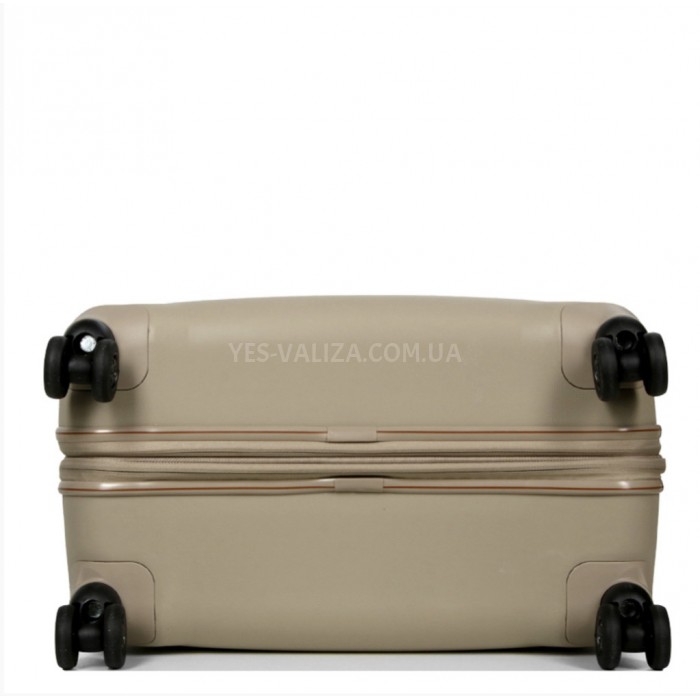 Чемодан большой L полипропилен беж. 77х52х31+5/128л/5кг/Snowball 61303, фото 8