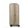 Чемодан большой L полипропилен беж. 77х52х31+5/128л/5кг/Snowball 61303, фото 16