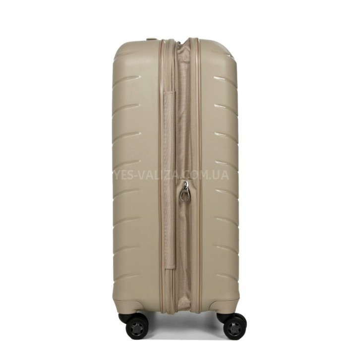 Чемодан средний M полипропилен беж. 67х45х26+5/83л/4кг/Snowball 61303, фото 6