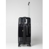 Чемодан средний M поликарбонат чёрный 66х45х27+5/84л/3.9кг/Airtex 641, фото 14