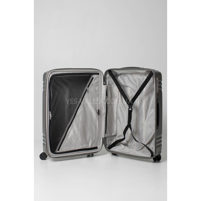 Валіза середня M полікарбонат золото 66х45х27+5см/84л/3.9кг/Airtex 641, фото 10