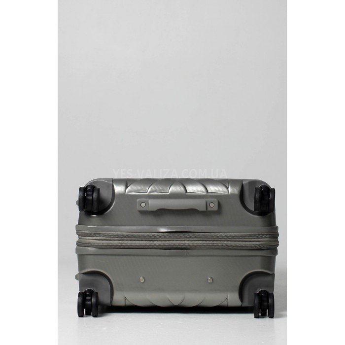 Валіза середня M полікарбонат золото 66х45х27+5см/84л/3.9кг/Airtex 641, фото 8