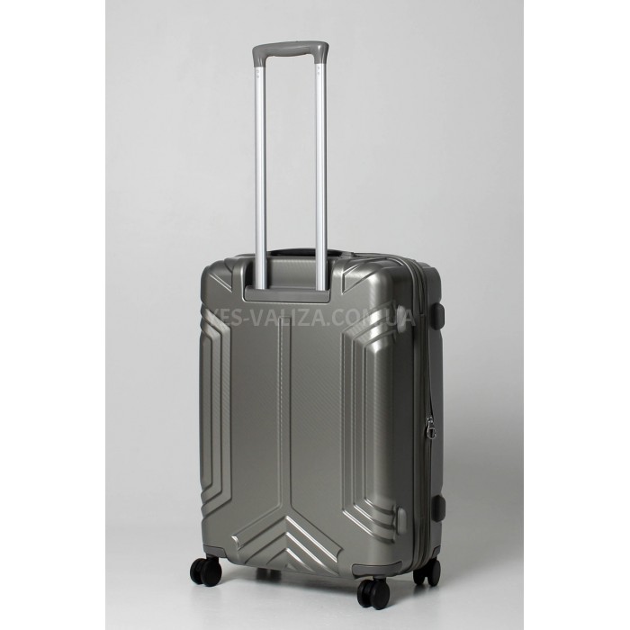 Чемодан средний M поликарбонат золото 66х45х27+5/84л/3.9кг/Airtex 641, фото 3