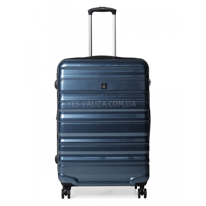 Чемодан Airtex большой L поликарбонат синий 76х50х30(+5)см/117л/4.6кг, фото 2