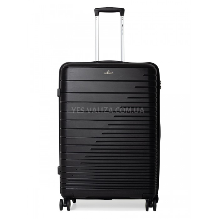 Чемодан большой L полипропилен чёрный 75х50х30/101л/4.6кг/Madison33703, фото 1