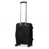 Валіза ручна поклажа S поліпропілен чорна 55х38х20/36л/2.7кг/Madisson, фото 9