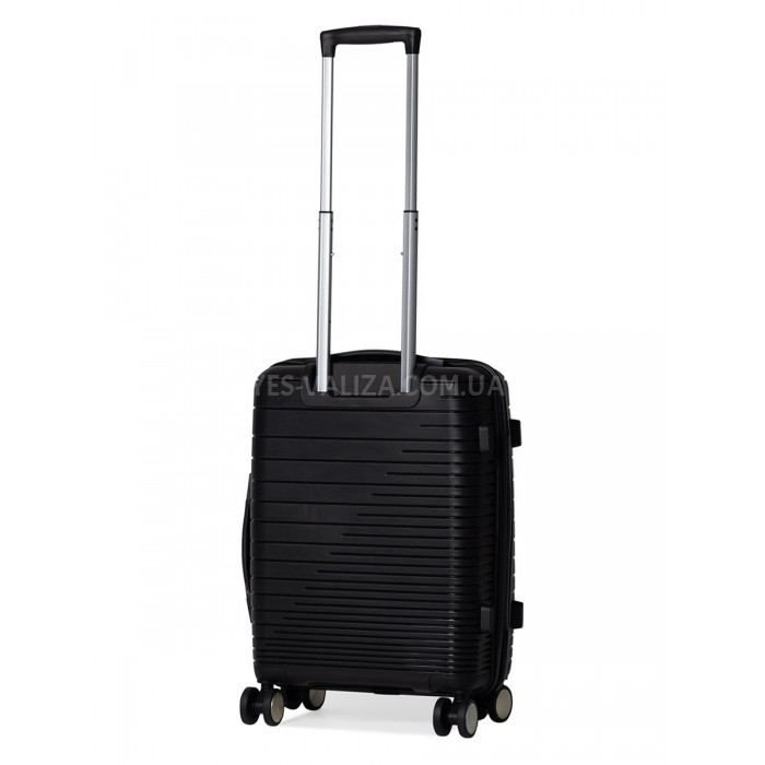 Валіза ручна поклажа S поліпропілен чорна 55х38х20/36л/2.7кг/Madisson, фото 2