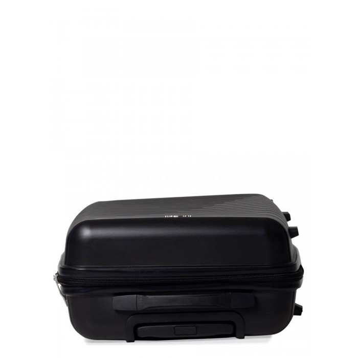 Чемодан ручная кладь S полипропилен чёрный 55х38х20/36л/2.7кг/Madisson, фото 5