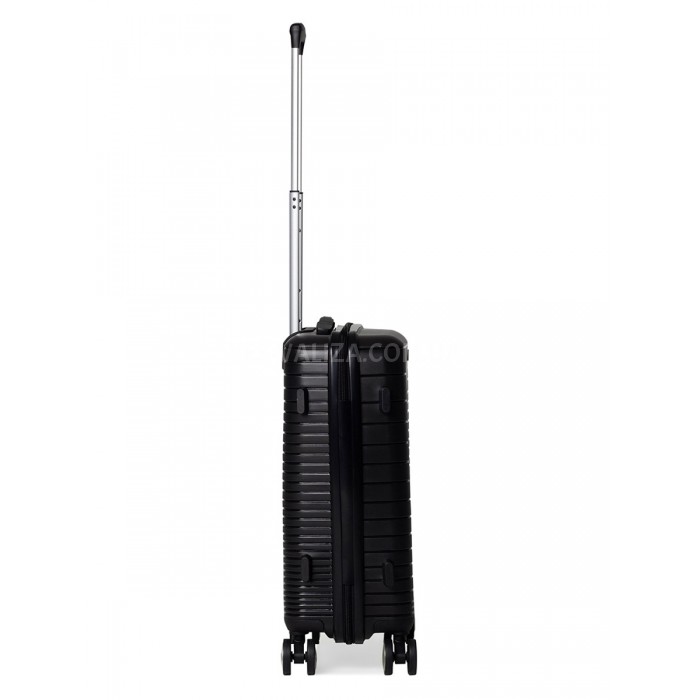 Чемодан ручная кладь S полипропилен чёрный 55х38х20/36л/2.7кг/Madisson, фото 4