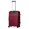 Валіза середня M поліпропілен бордо 65х44х27/69л/3.8кг/Madisson 33703, фото 13