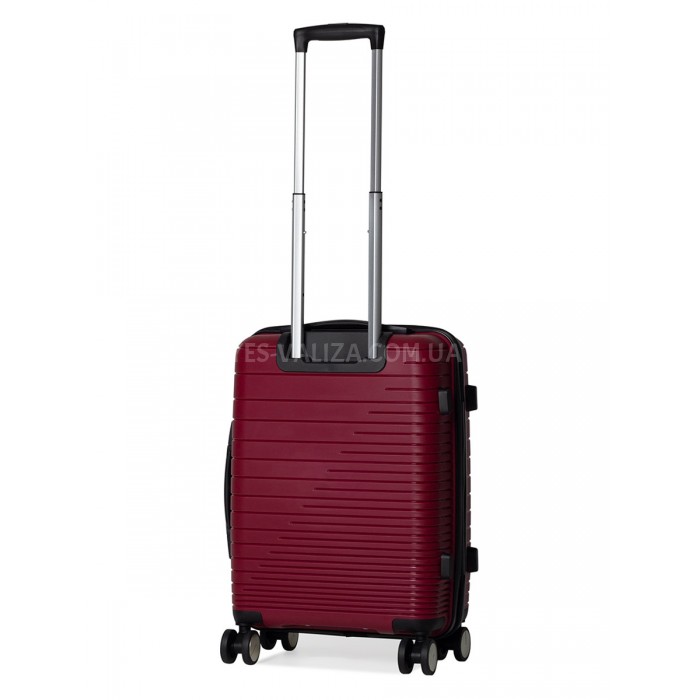 Чемодан ручная кладь S полипропилен бордо 55х38х20/36л/2.7кг/Madisson, фото 3