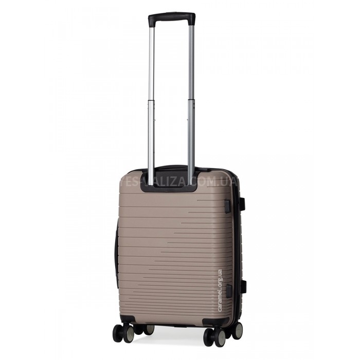 Чемодан ручная кладь S полипропилен беж. 55х38х20см/36л/2.7кг/Madisson, фото 3