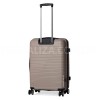 Валіза середня M поліпропілен беж 65х44х27см/69л/3.8кг/Madisson 33703, фото 13