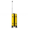 Чемодан ручная кладь S полипропилен жёлтый 55х38х20/36л/2.7кг/Madisson, фото 15