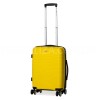 Валіза ручна поклажа S поліпропілен жовта 55х38х20/36л/2.7кг/Madisson, фото 11