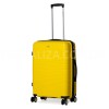Валіза середня M поліпропілен жовта 65х44х27/69л/3.8кг/Madisson 33703, фото 11