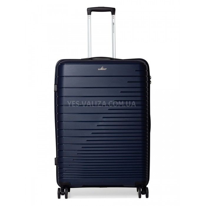 Чемодан большой L полипропилен синий 75х50х30/101л/4.6кг/Madison 33703, фото 2