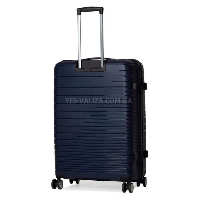 Чемодан большой L полипропилен синий 75х50х30/101л/4.6кг/Madison 33703, фото 3
