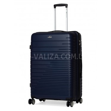 Валіза велика L поліпропілен синя 75х50х30см/101л/4.6кг/Madisson 33703