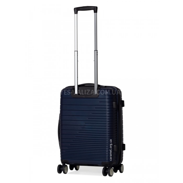 Валіза ручна поклажа S поліпропілен синя 55х38х20см/36л/2.7кг/Madisson, фото 3
